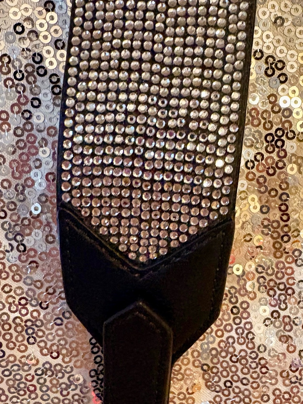 Aimee Kestenberg Silver Crystal Strap with Red Heart - Picture 3 of 5
